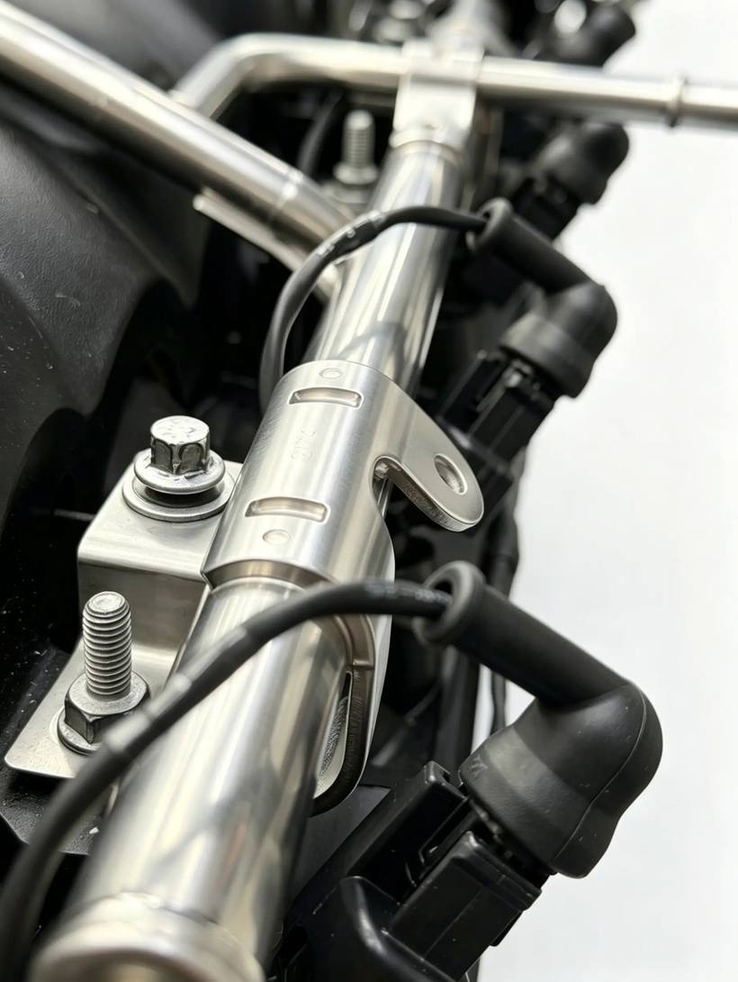 Boot sealed connector, strain relieved.